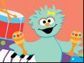 Juego 123 Sesame Street:  I Spy Instruments