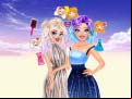 Juego Fashion Showdown Ellie and Villain Quinn