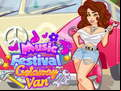 Juego Girls Fix It Music Festival Getaway Van
