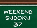 Juego Weekend Sudoku 37