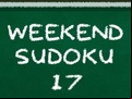 Juego Weekend Sudoku 17 