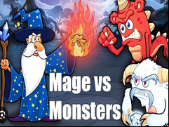 Juego Mage vs Monsters
