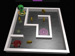 Juego 3d Maze And Robot