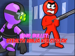 Juego Mr Bullet: Stealth Ninja Killstreak