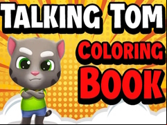 Juego Talking Tom Coloring Books