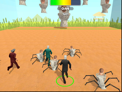 Juego Cameraman Vs Skibidi Survival