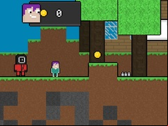 Juego Squid Escape But Blockworld