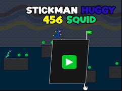 Juego Stickman Huggy 456 Squid