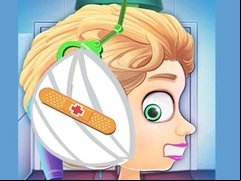 Juego Children's doctor: Treating ears