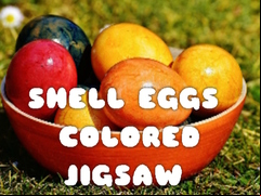 Juego Shell Eggs Colored Jigsaw