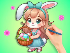 Juego Coloring Book: Easter Eggs DIY