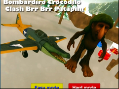 Juego Bombardiro Crocodilo Clash Brr Brr Patapim