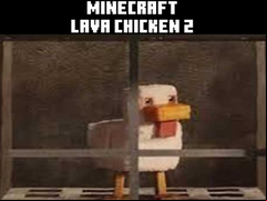 Juego Minecraft lava chicken 2