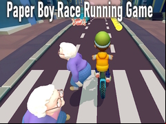 Juego Paper Boy Race Running Game
